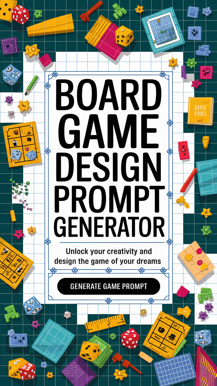 Board Game Design Prompt Generator