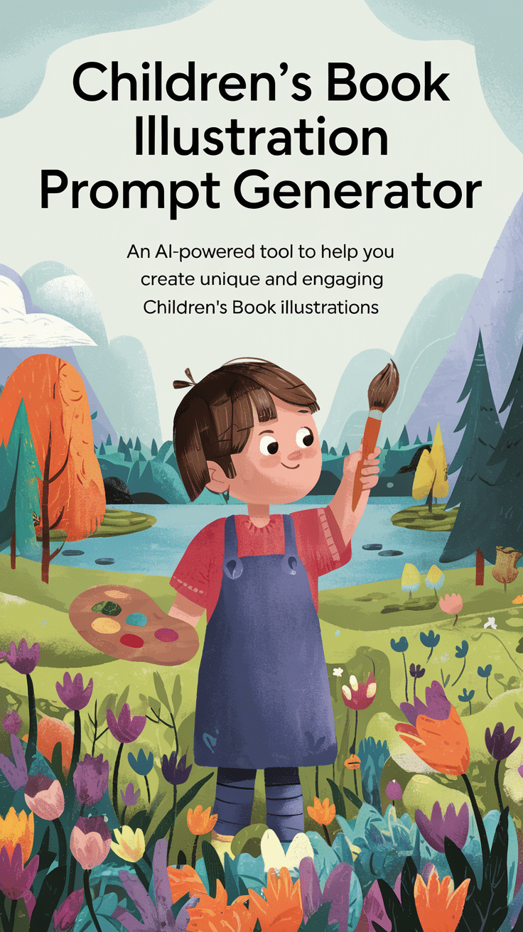Children's Book Illustration Prompt Maker