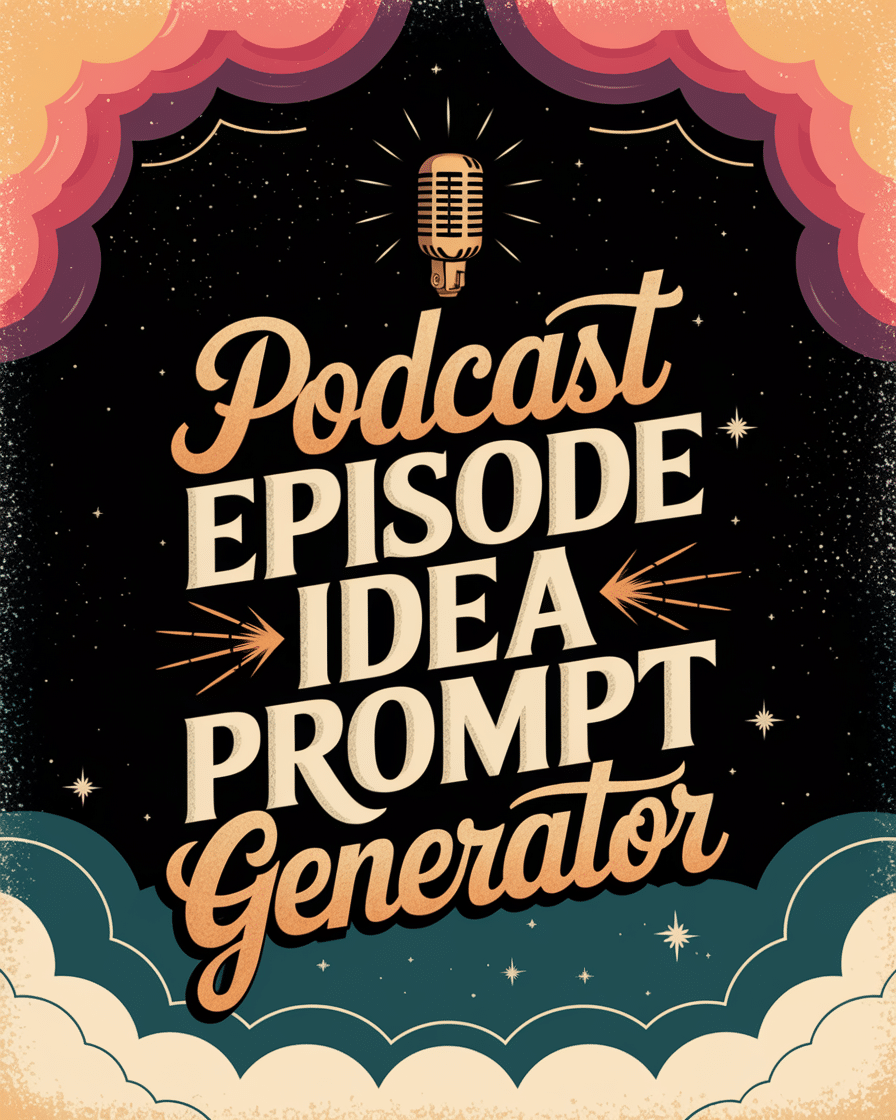 Podcast Episode Idea Generator