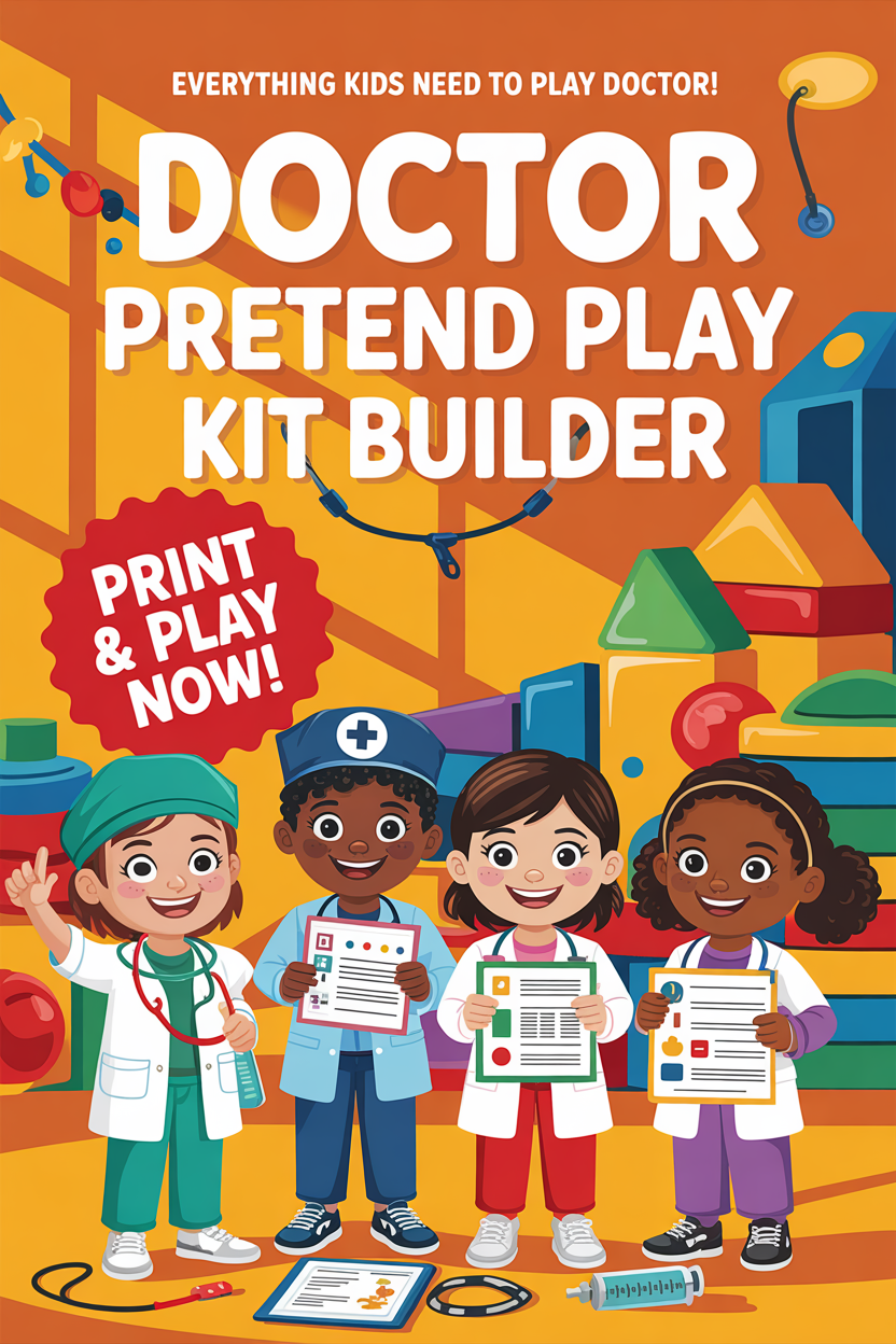 Kids Cosplay Doctor Forms