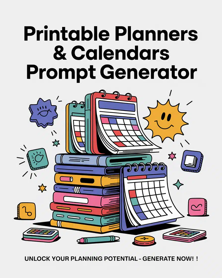 Printables generator preview