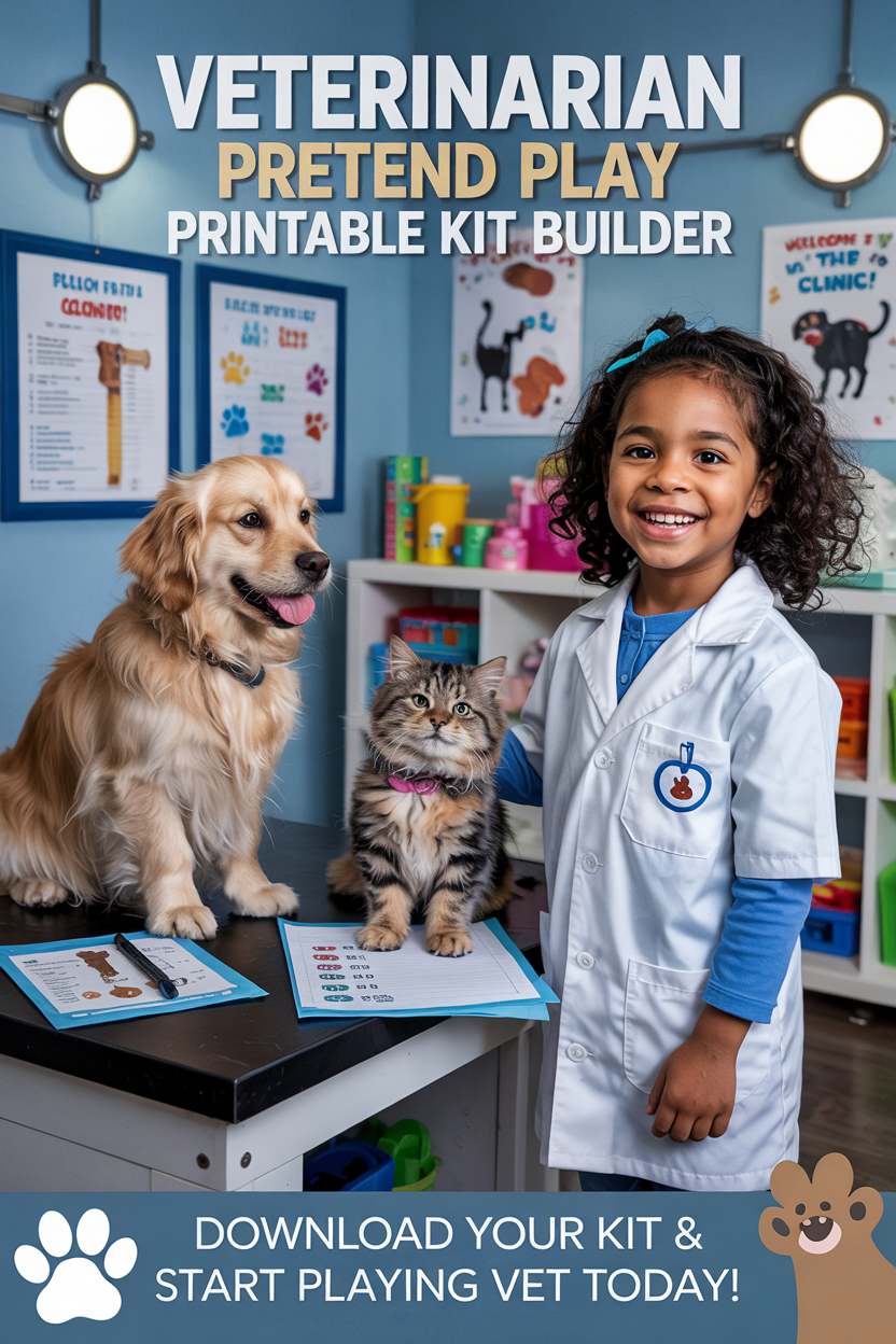 Kids CosPlay Veterinarian Forms