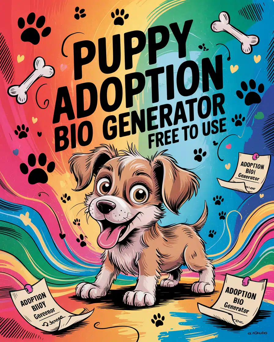 Puppy Pawsonality Bio Generator