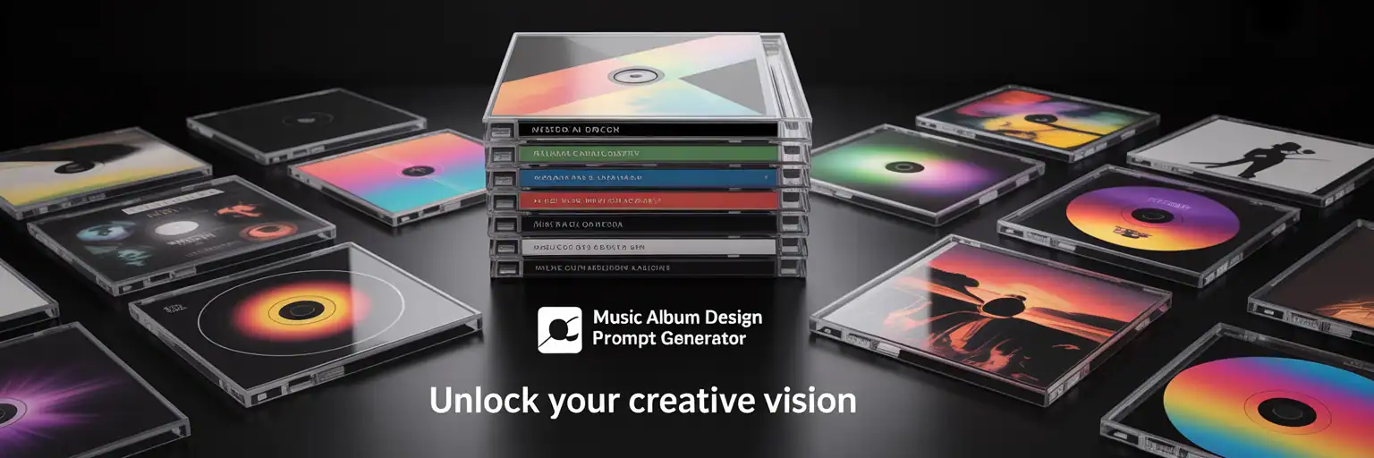 Album Cover Design Prompt Generator banner
