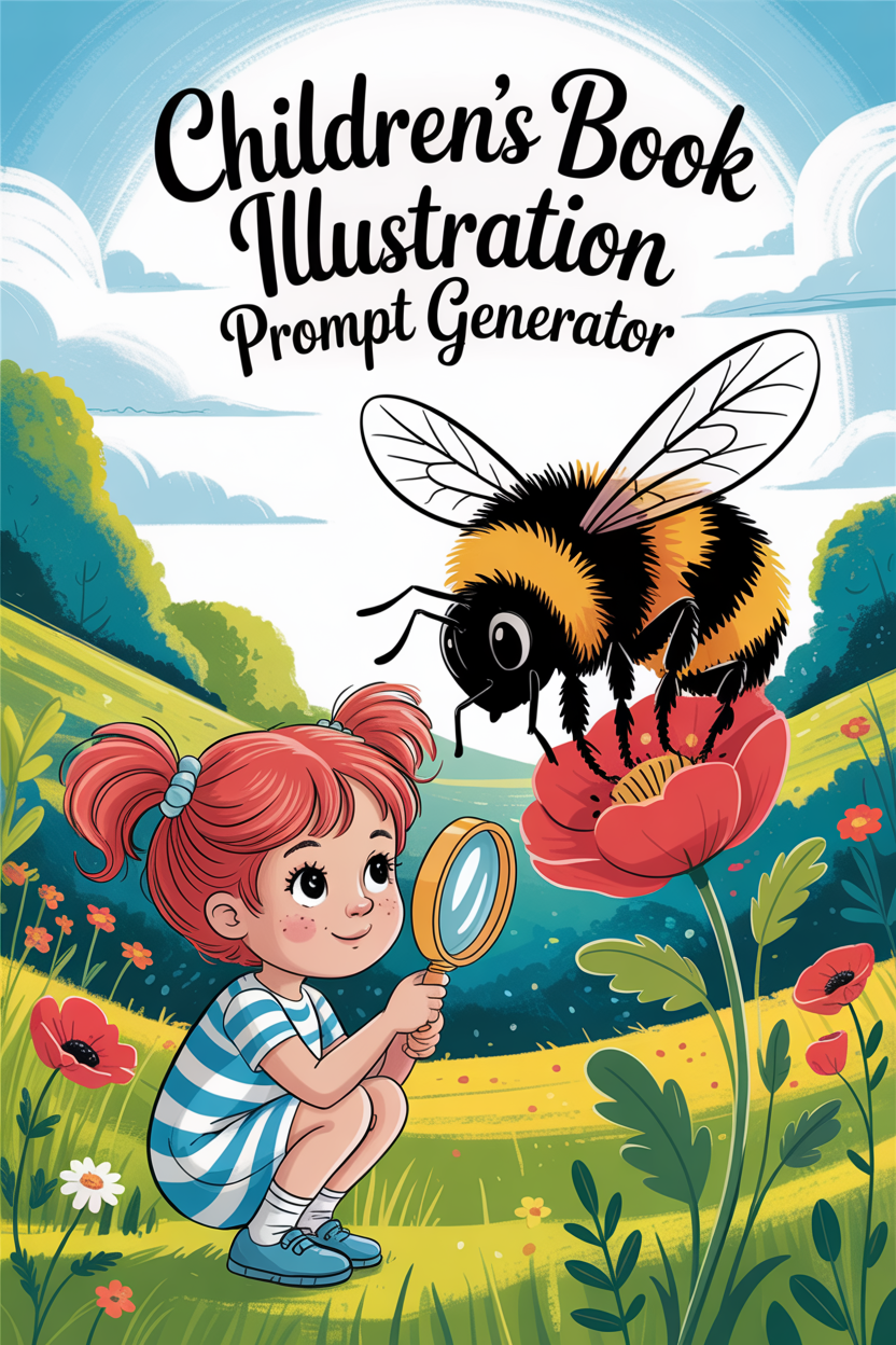 Children's Book Illustration Prompt Generator