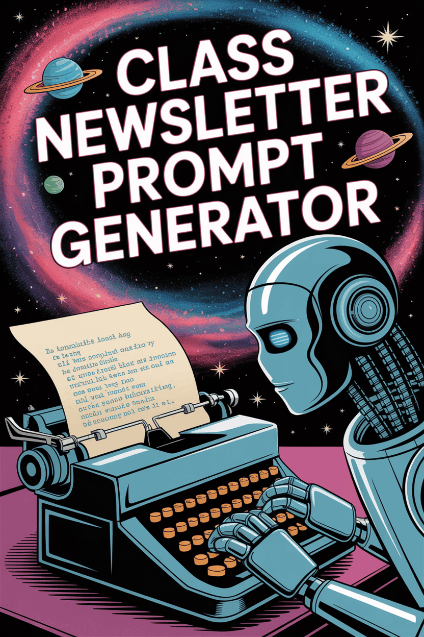 Class Newsletter Prompt Generator
