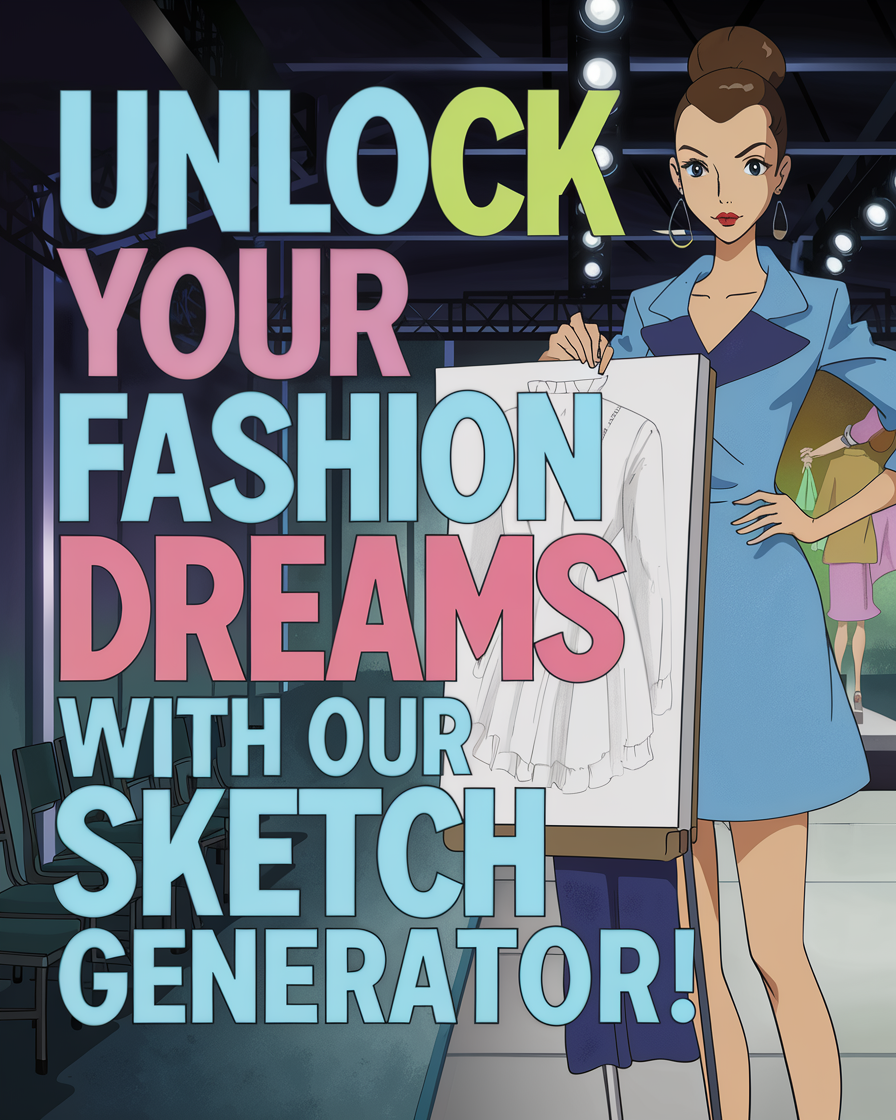 StyleGen Fashion Design Sketch Generator