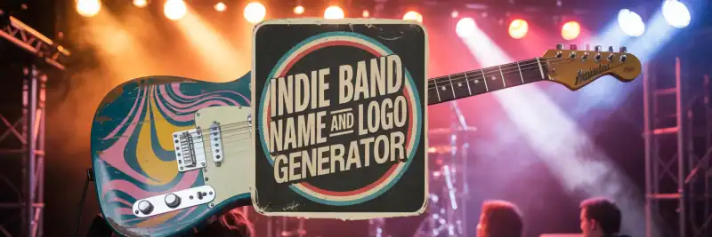 Indi Band Name and Logo Generator banner