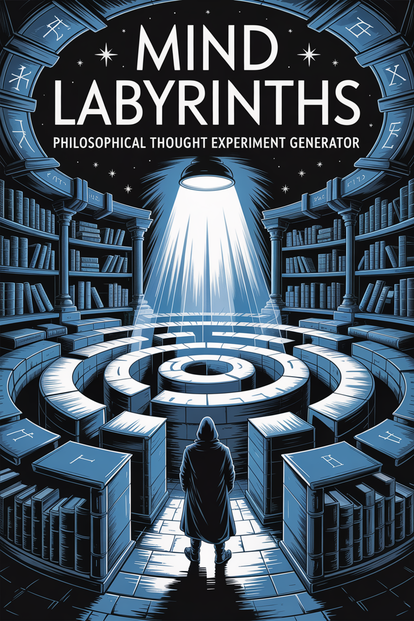 Mind Labyrinths: Philosophical Thought Experiment Generator