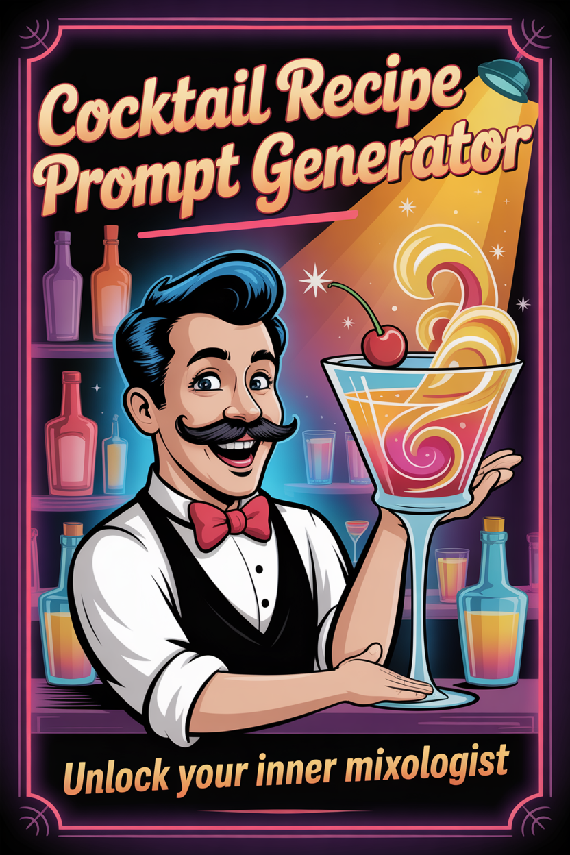 Cocktail Recipe Prompt Generator