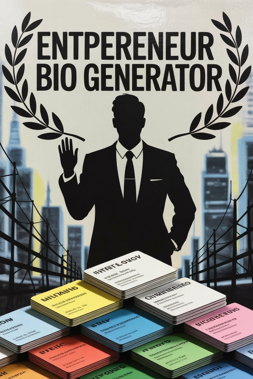 Entrepreneur Bio Generator