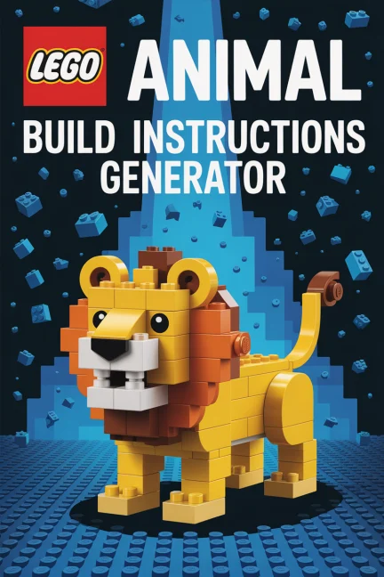 LEGO Animal Build Plans Generator