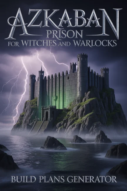 LEGO Azkaban Prison — Build Plans Generator
