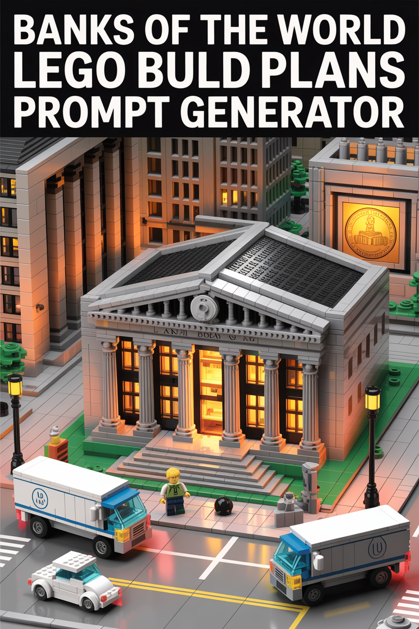 Banks & Mints — LEGO Build Plans