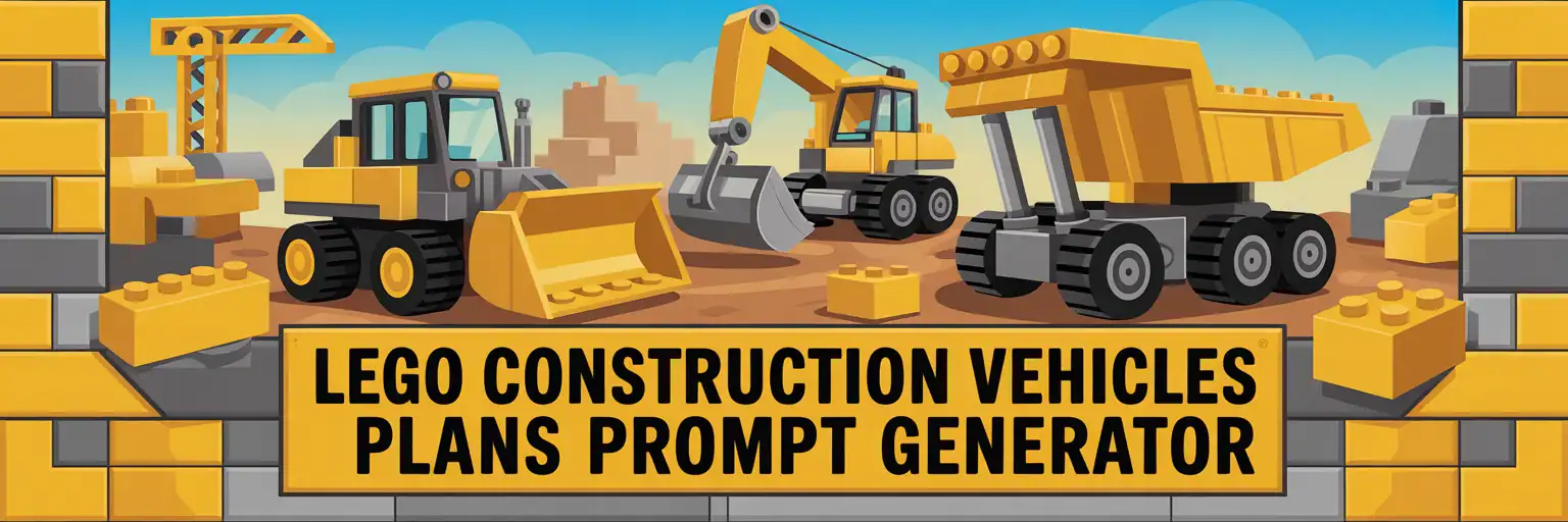 LEGO Construction Site Vehicles & Projects