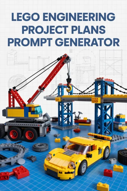 LEGO Engineering Project Plans Prompt Generator