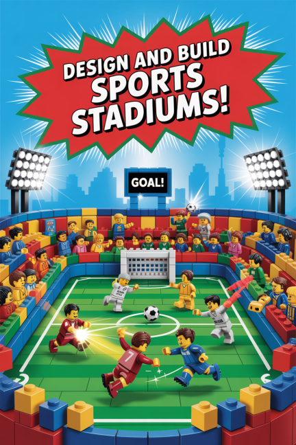 LEGO Sports Arenas & Stadiums Build Plans