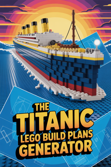 Titanic LEGO Block Build Plans