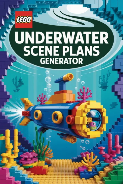 Underwater Exploration & Sea Creatures — LEGO Plans