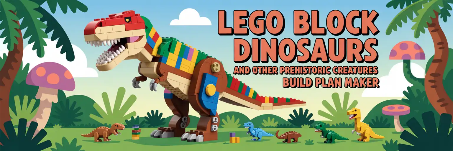 LEGO Dinosaurs & Prehistoric Creatures banner