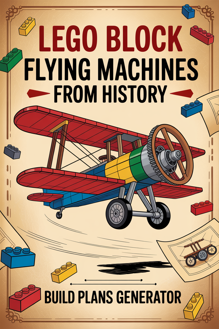Flying Craft from History Build Plans Generator