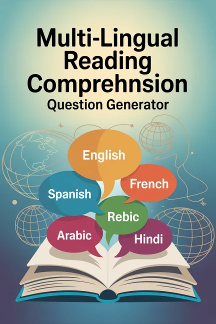 Multi-Lingual Reading Comprehension Question Generator