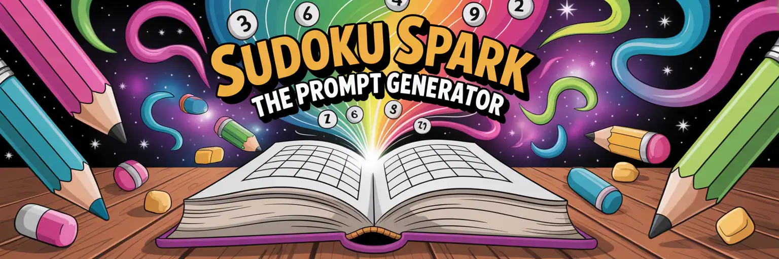 Sudoku Puzzle Prompt Generator Banner