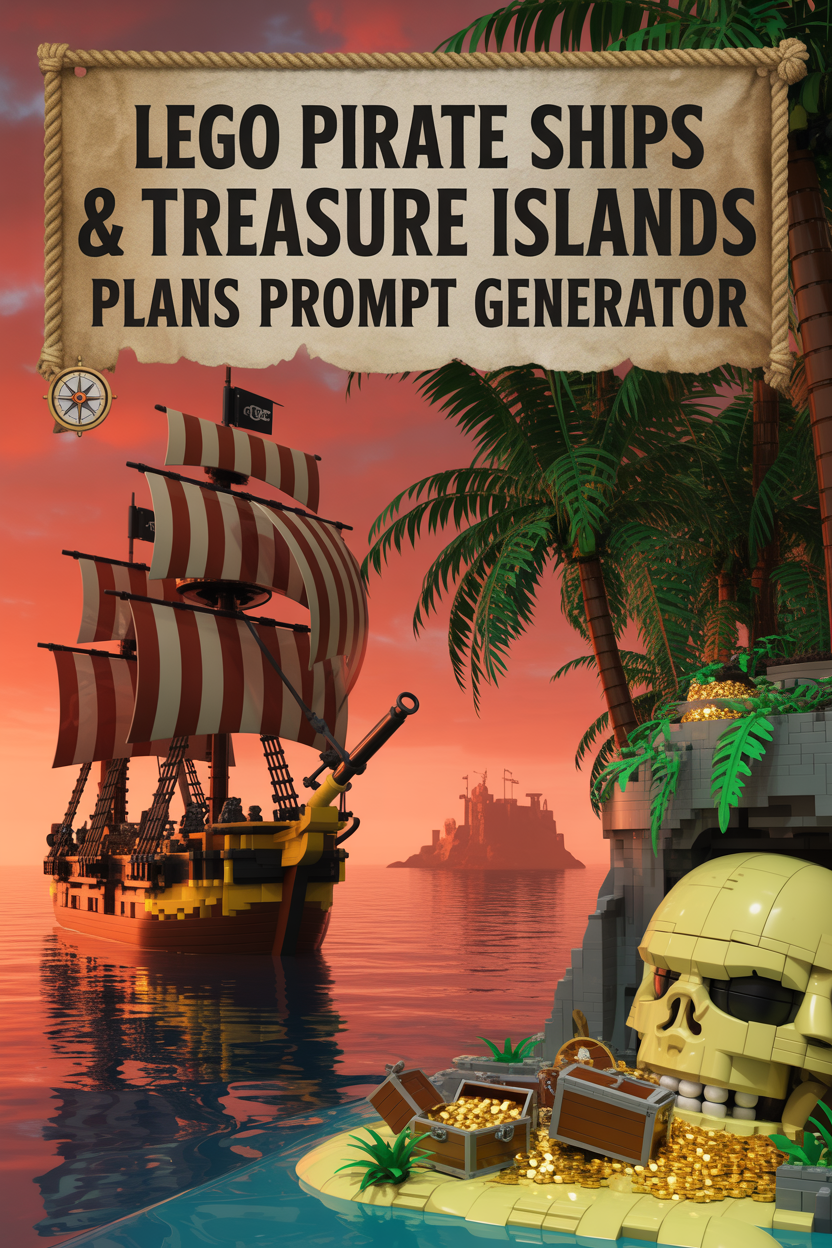 LEGO Treasure Island Build Plans