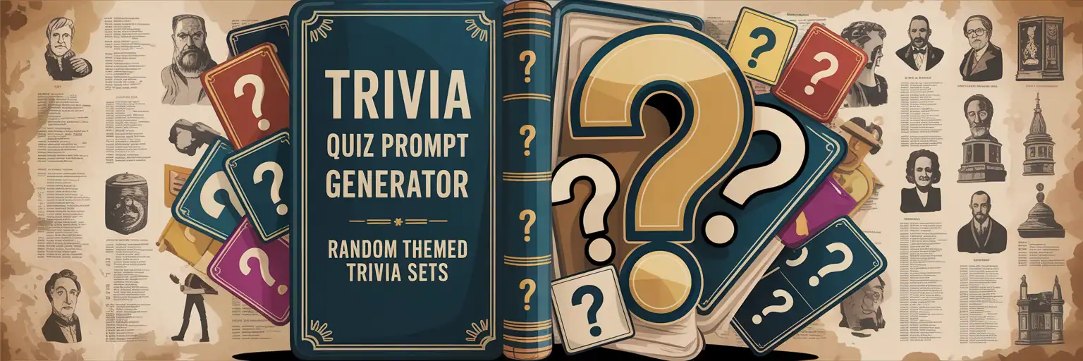 Trivia Quiz Prompt Generator banner