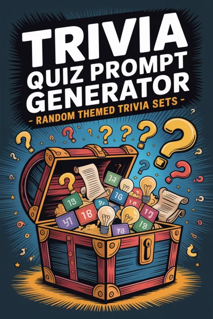 Multi-Language Trivia Quiz Prompt Generator