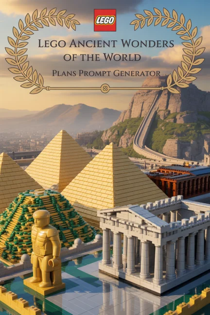 LEGO Ancient Wonders Build Plans