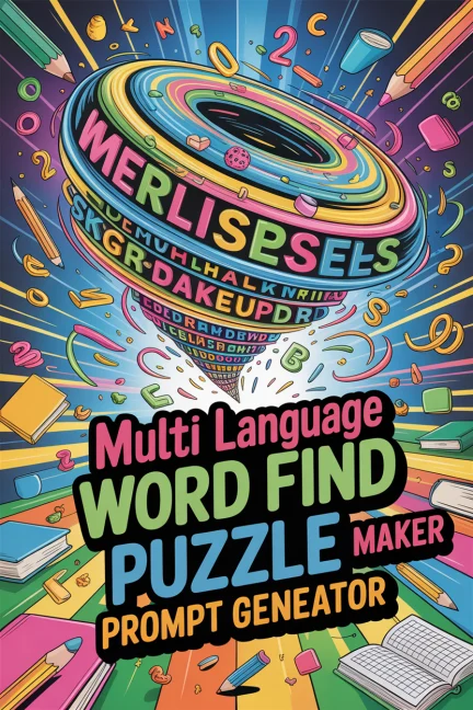 Multilingual Sudoku Puzzle Prompt Generator