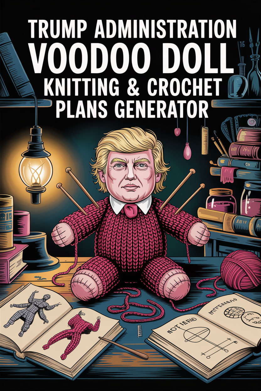 Voodoo Doll Knit/Crochet Plans (Satire)