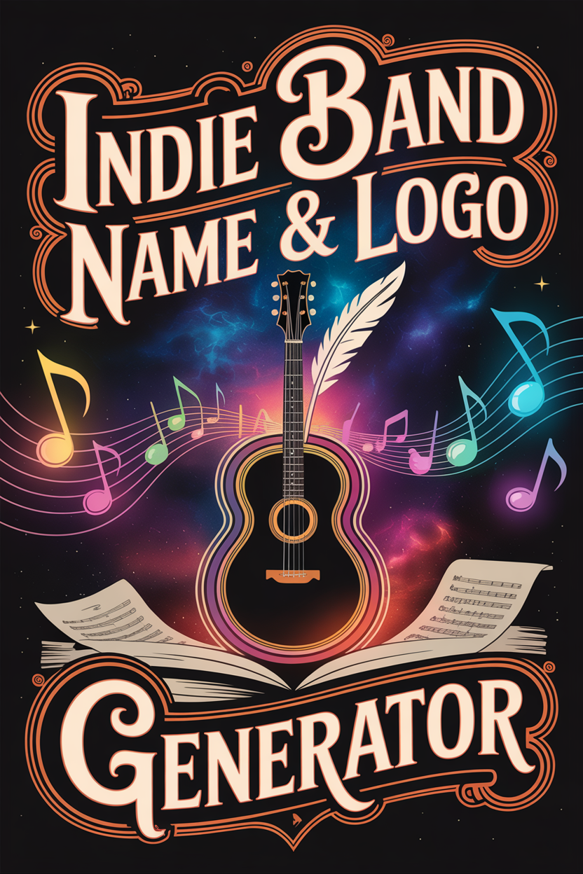 Indie Band Name & Logo Generator