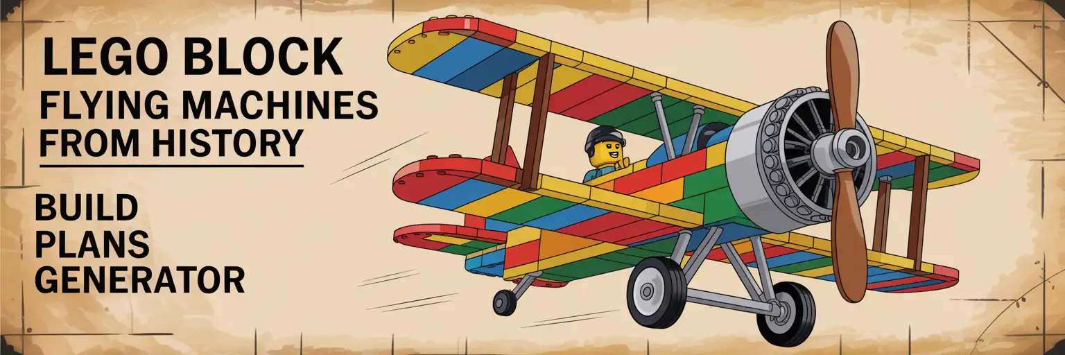 Flying Craft From History Build Plans