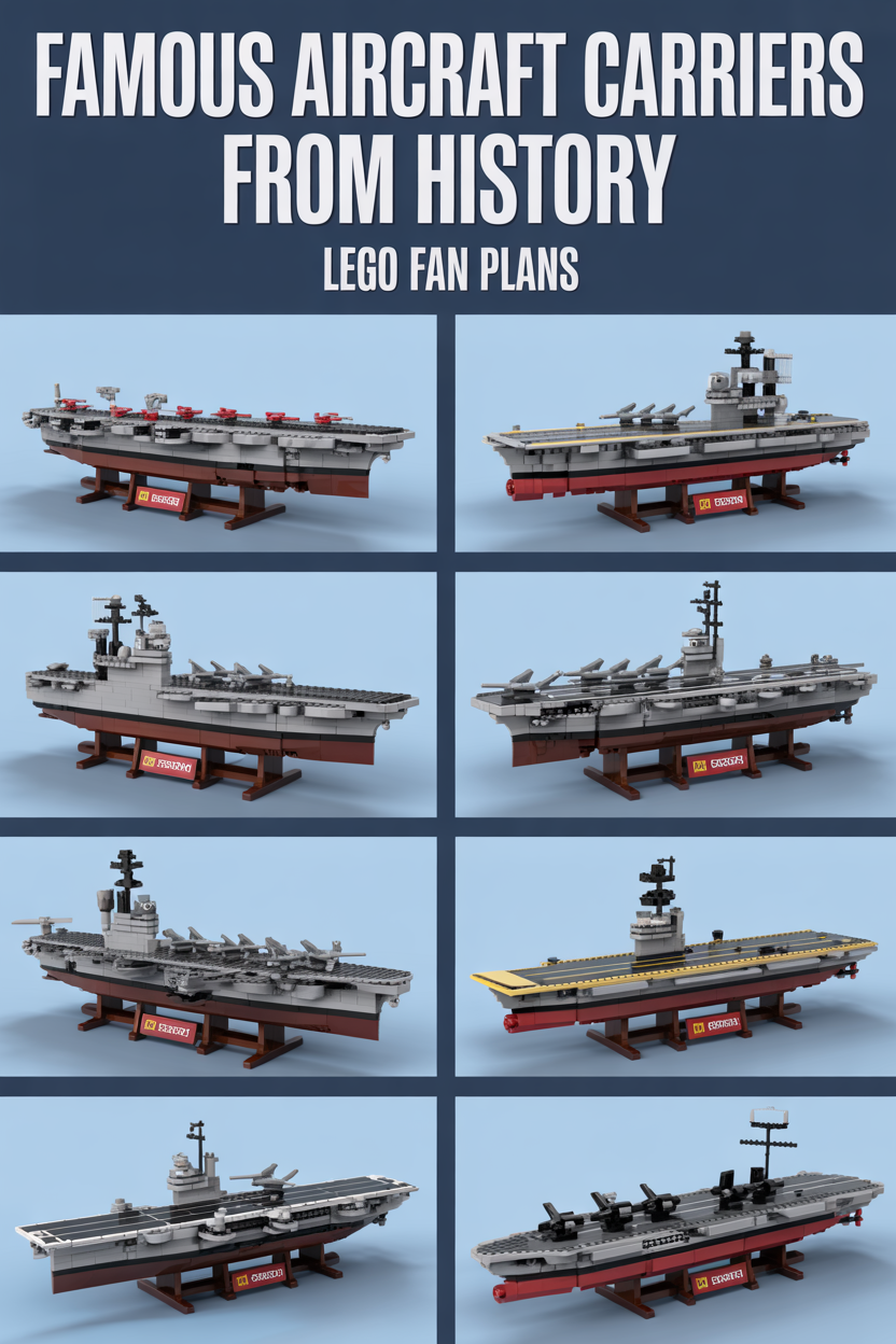 LEGO Aircraft Carrier Build Guide