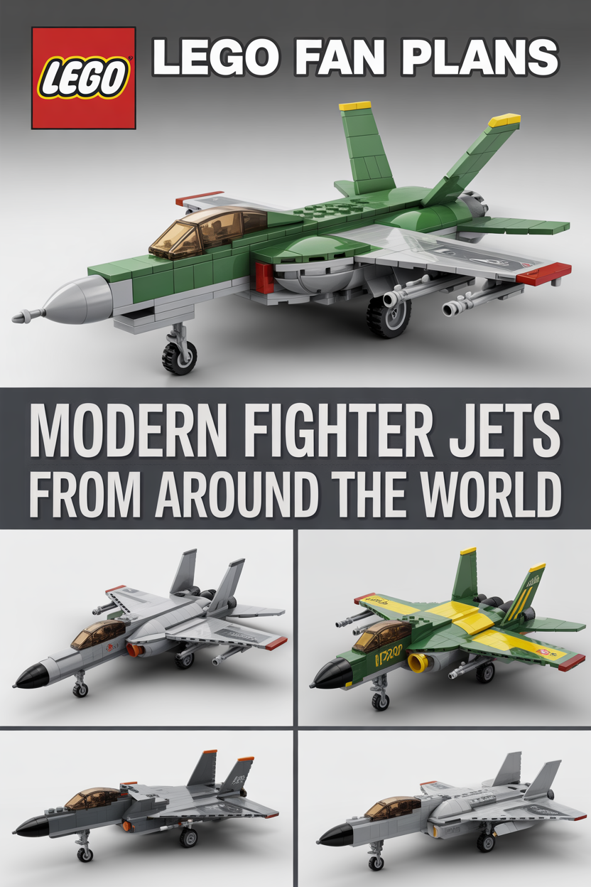 LEGO Fighter Jet Build Guide