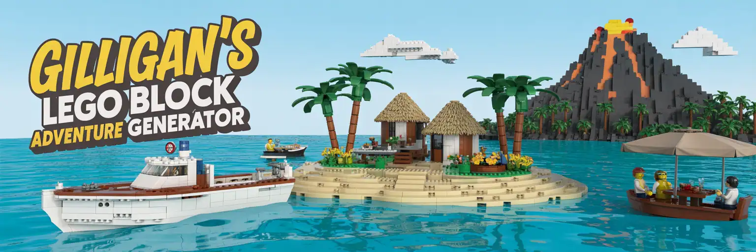 Gilligan's Lego Block Adventure Plans