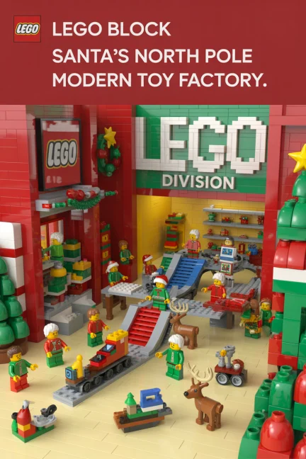 LEGO Santa's Modern Toy Factory Generator
