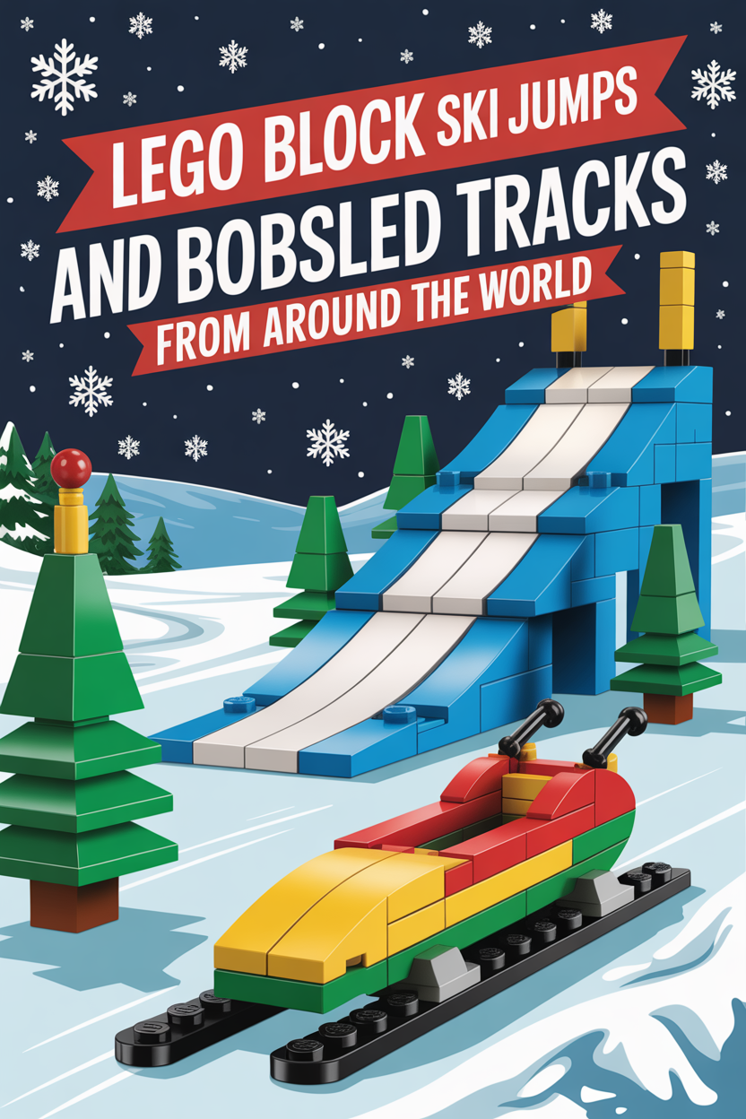 LEGO Ski Jump & Bobsled Builder