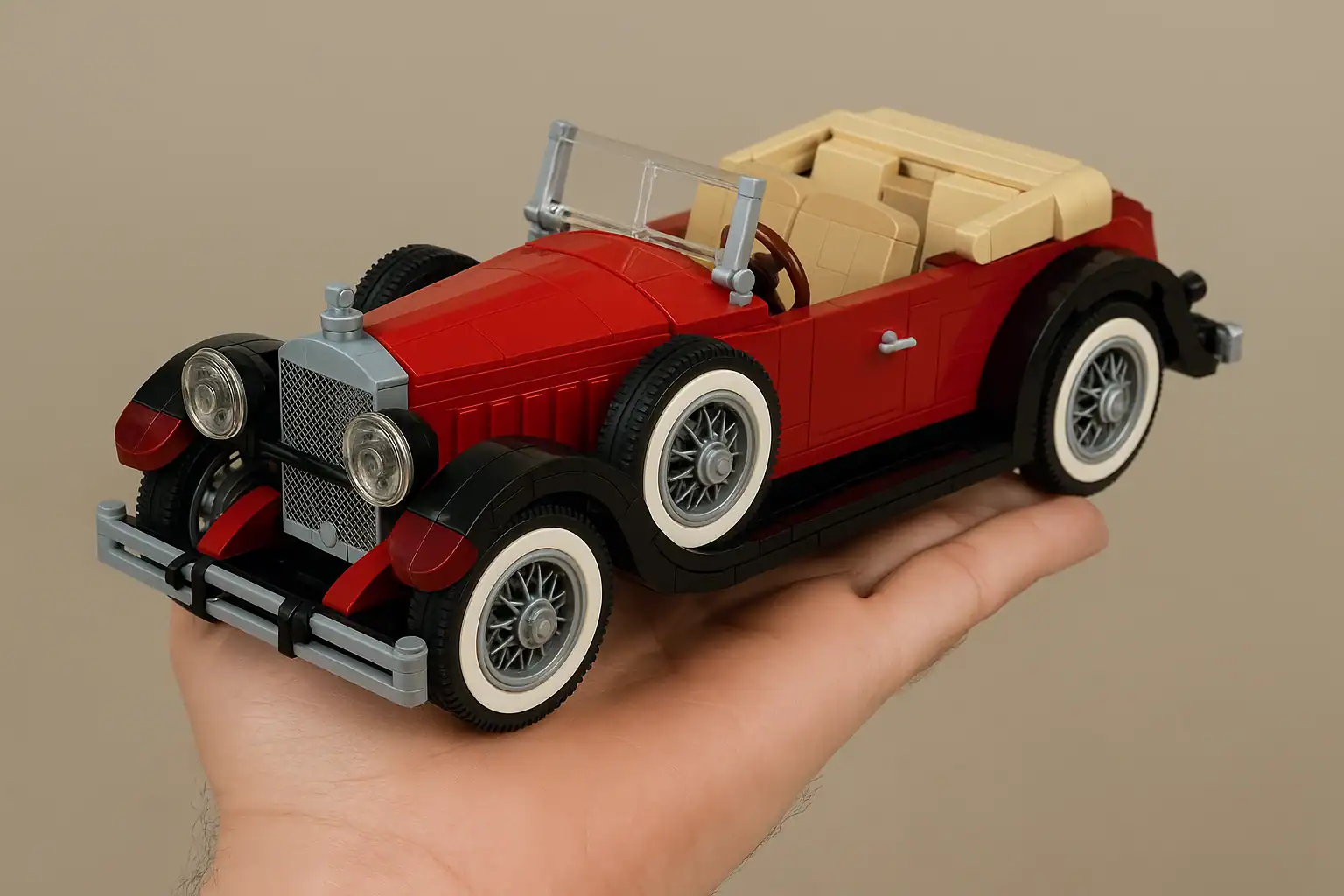 1926 Packard Standard Eight Roadster reference for LEGO classic roadster builds
