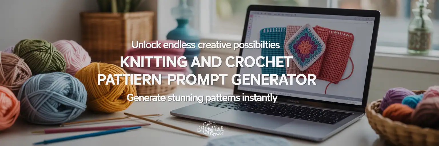 Knitting and crochet pattern designer tool