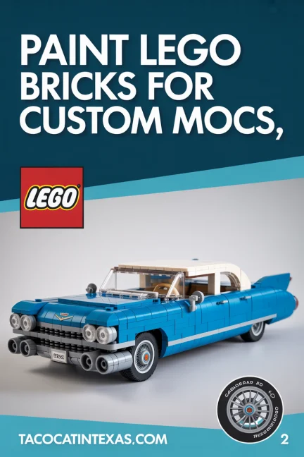 Paint LEGO Bricks for Custom MOCs