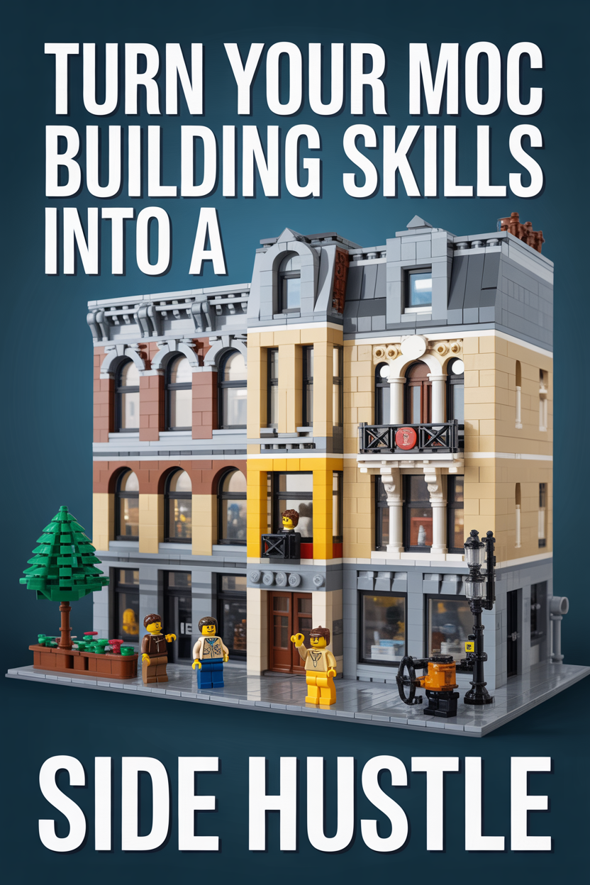 Turn Your Love of LEGO MOC Building Into a Side Hustle