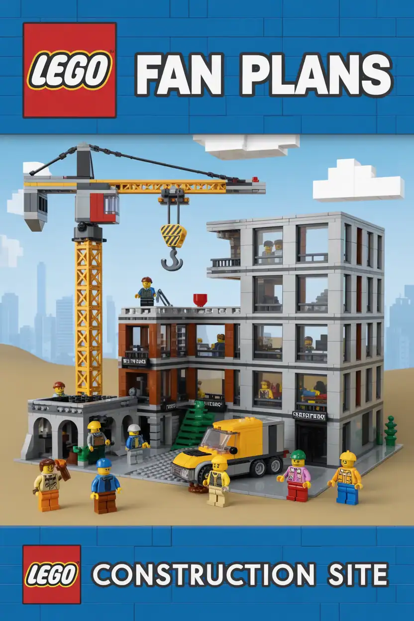 Lego Fan Plans — City Construction Site