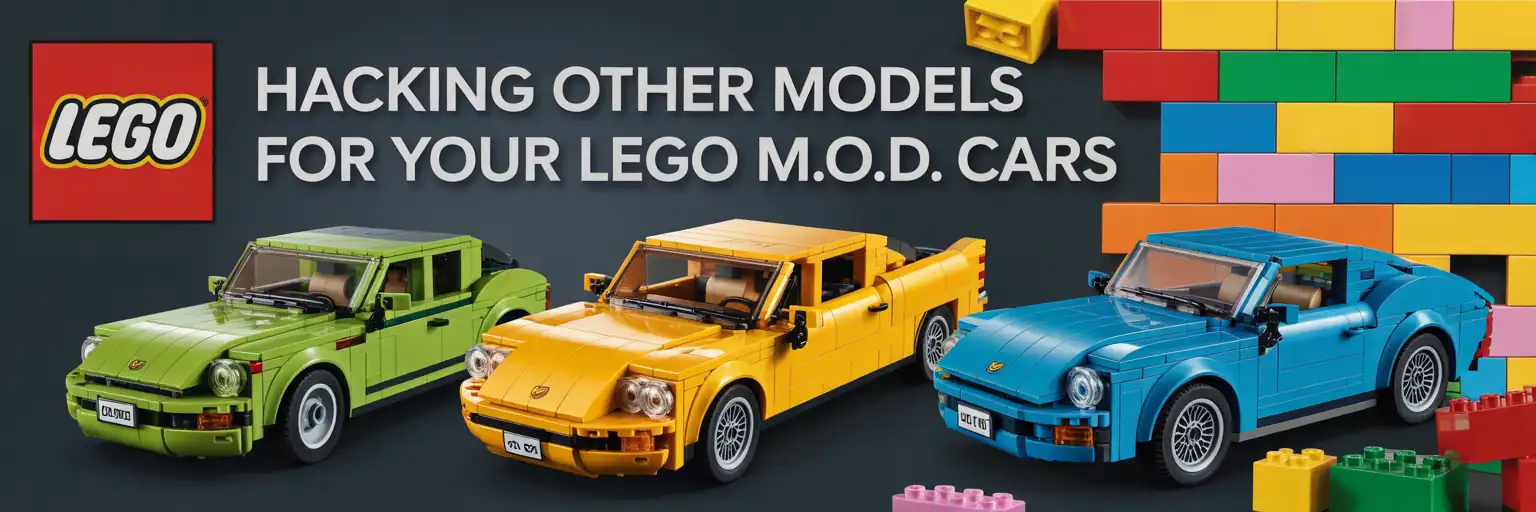 LEGO parts hacking banner