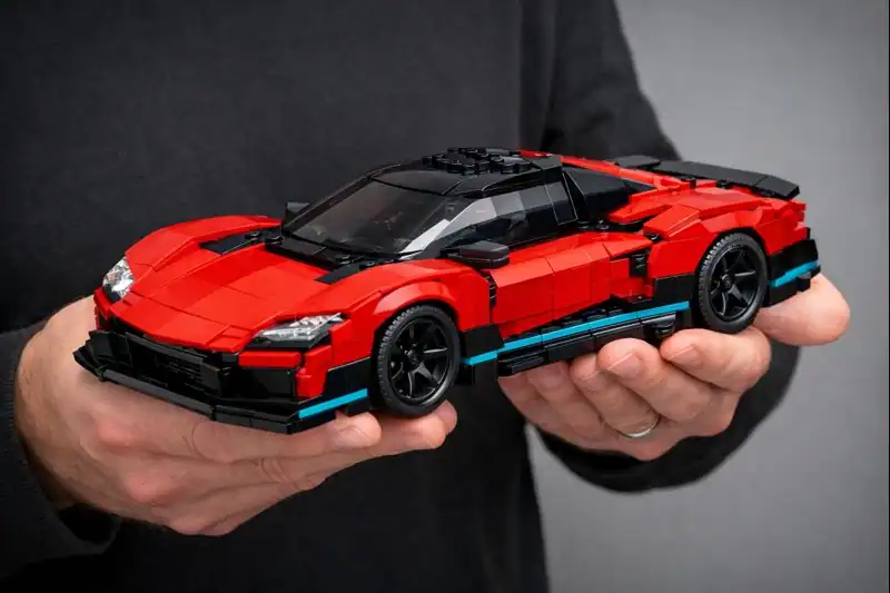 High-Tech Red Stag concept sport car reference