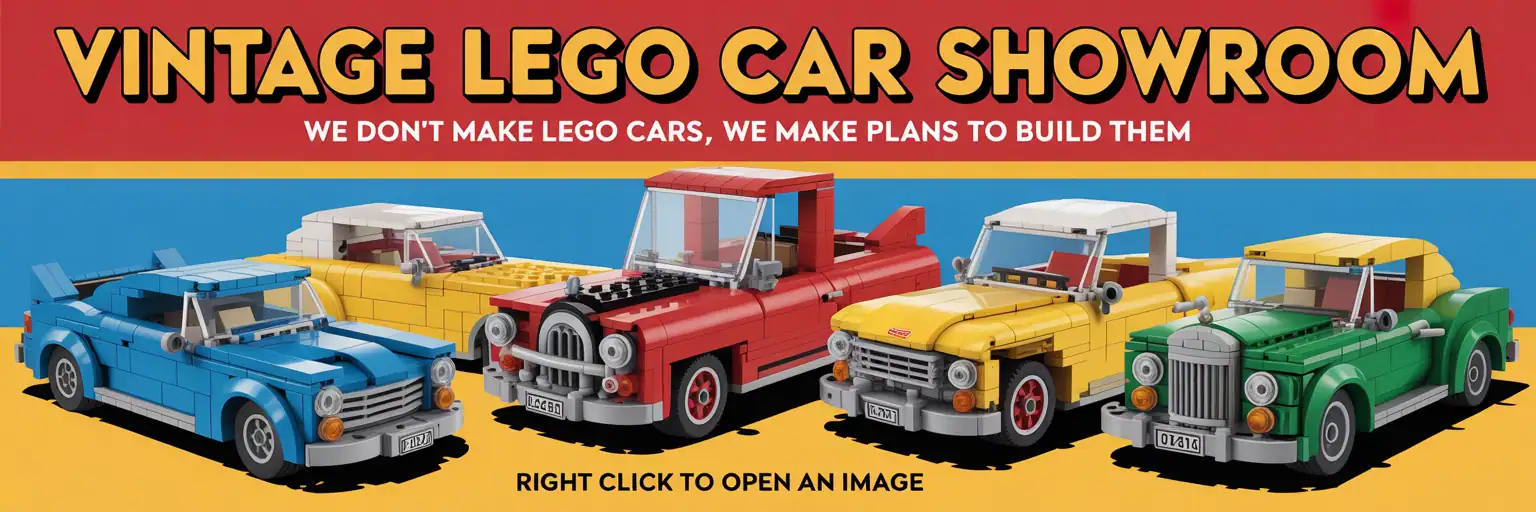 Lego Show Room Banner