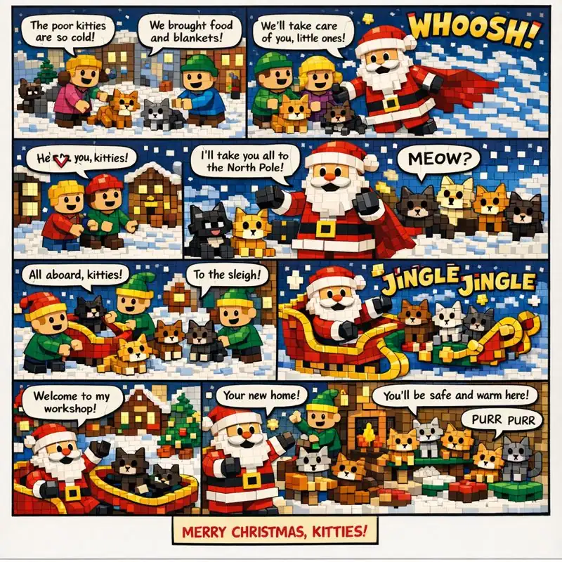 Feral cats comic example