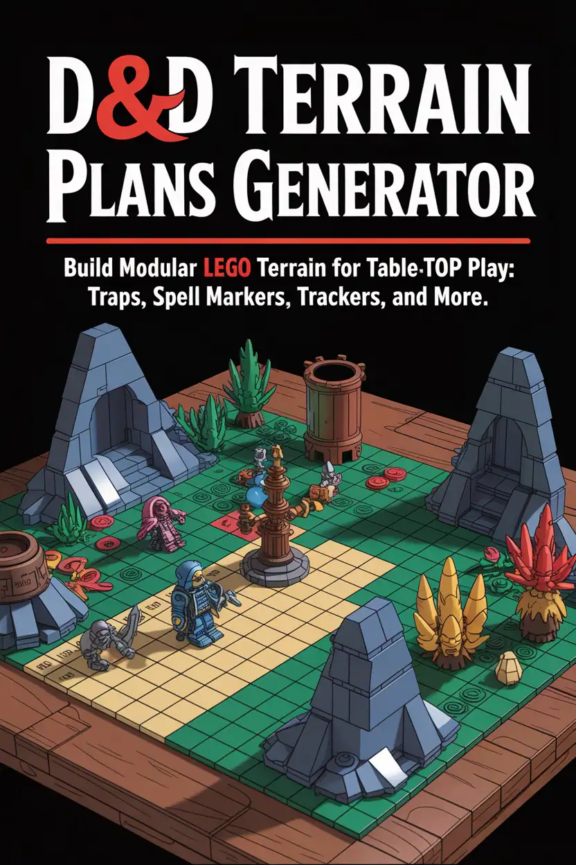 Terrain plans generator preview